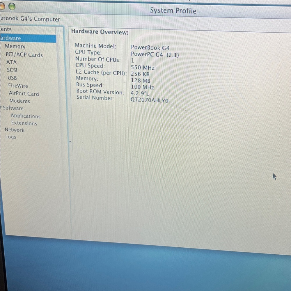 Apple 🍎 PowerBook G4 Laptop - Picture 11 of 13